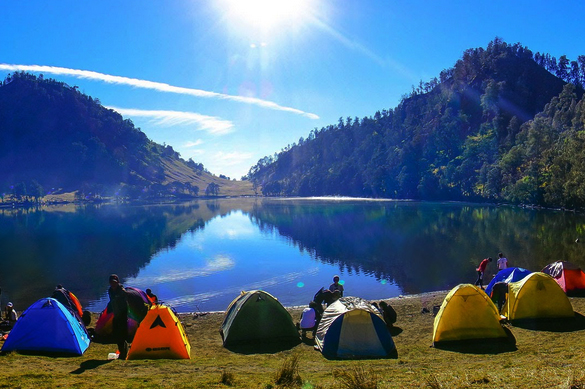 tempat wisata di pulau jawa ranu kumbolo