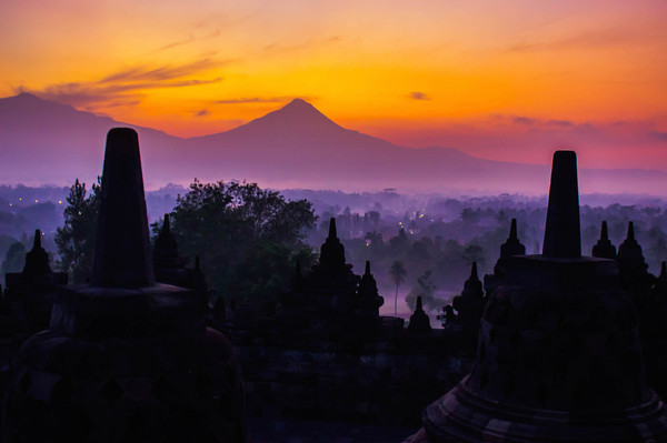 sunrise candi borobudur