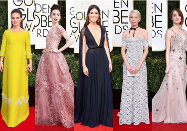5 Best Dresses: The Golden Globe Awards 2017
