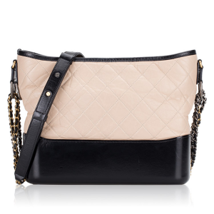 BANANANINA - Chanel Tweed Calfskin Small Gabrielle Hobo